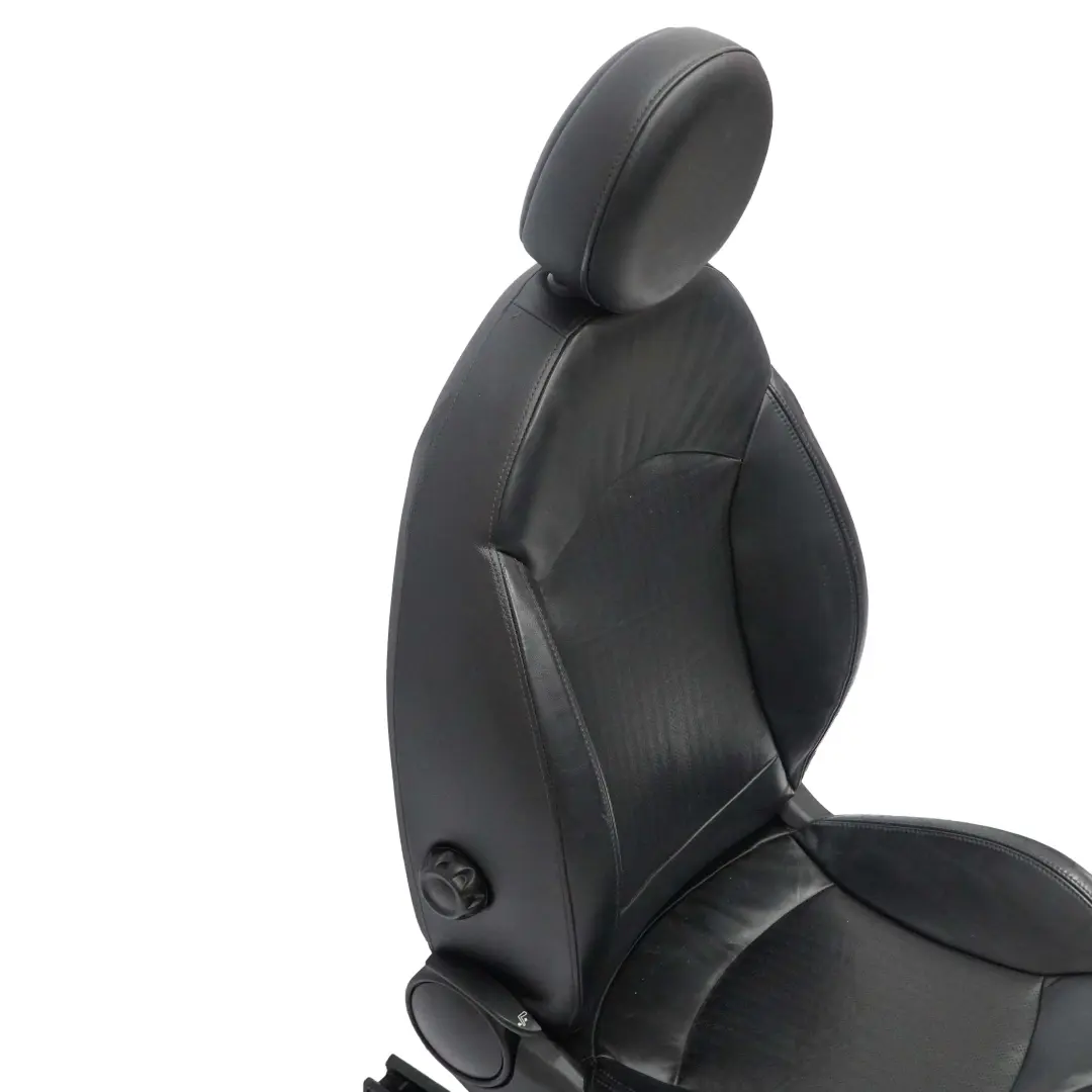 Mini Cooper One R55 R56 R57 Heated Sport Black Leather Front Left N/S Seat Side - SKU 7229557-1 - Part number 7229557