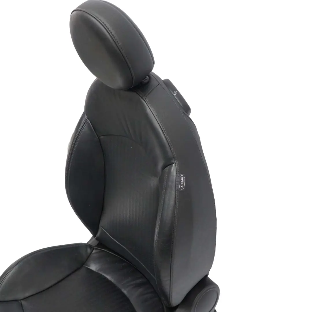 Mini Cooper One R55 R56 R57 Heated Sport Black Leather Front Left N/S Seat Side - SKU 7229557-1 - Part number 7229557