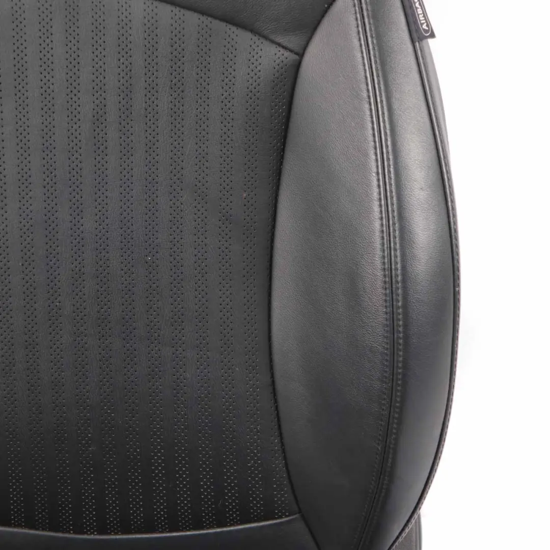 Carbon Black Leather Front Left N/S Seat Side to MINI Cooper R55 R56 R57 Sport with Part number 7229557 MINI Cooper R55 R56 R57 Sport Carbon Black Leather Front Left N/S Seat Side - SKU 7229557 - Part number 7229557