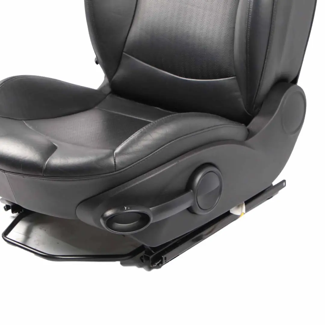 MINI Cooper R55 R56 R57 Sport Carbon Black Leather Front Left N/S Seat Side - SKU 7229557 - Part number 7229557