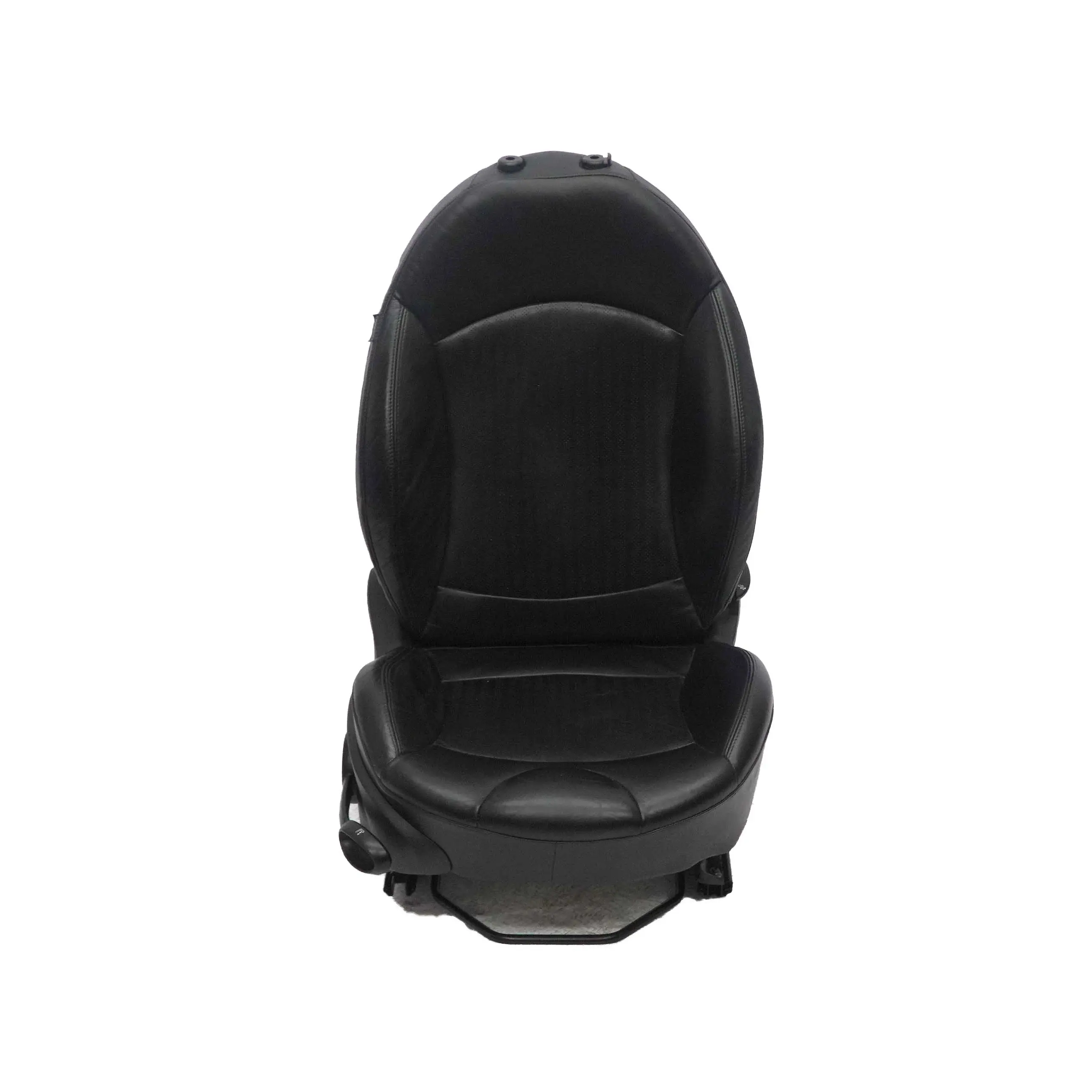 Mini Cooper R56 Riscaldato Sport Anteriore Destro Lato Sedile Nero In Pelle