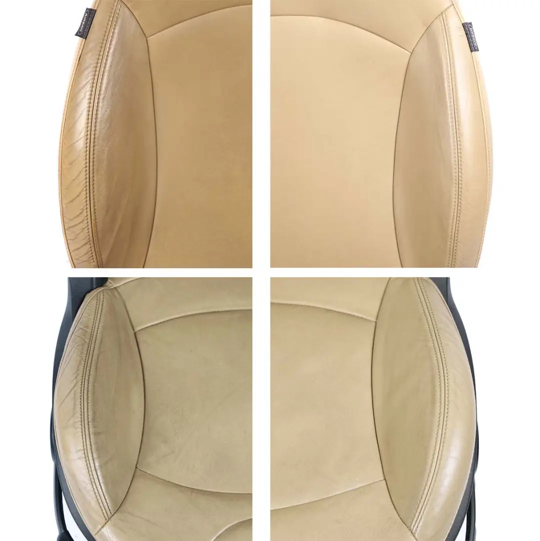 Mini Cooper One R57 Cabrio Convertible Sport Tuscan Beige Leather Seats Seat Set - SKU 7229569-1 - Part number 7229569
