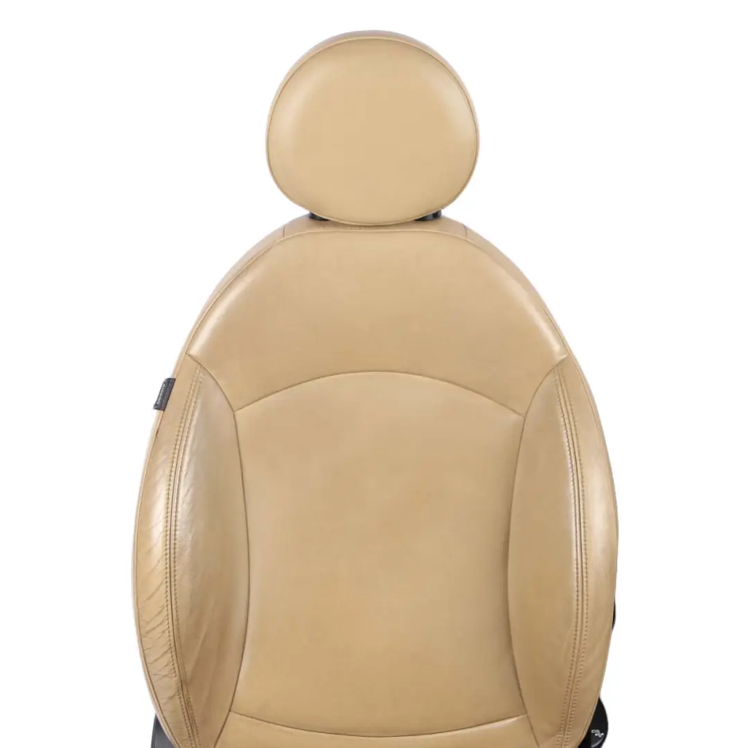Beige Leather Seats Seat Set to Mini Cooper One R57 Cabrio Convertible Sport Tuscan with Part number 7229569 Mini Cooper One R57 Cabrio Convertible Sport Tuscan Beige Leather Seats Seat Set - SKU 7229569-1 - Part number 7229569