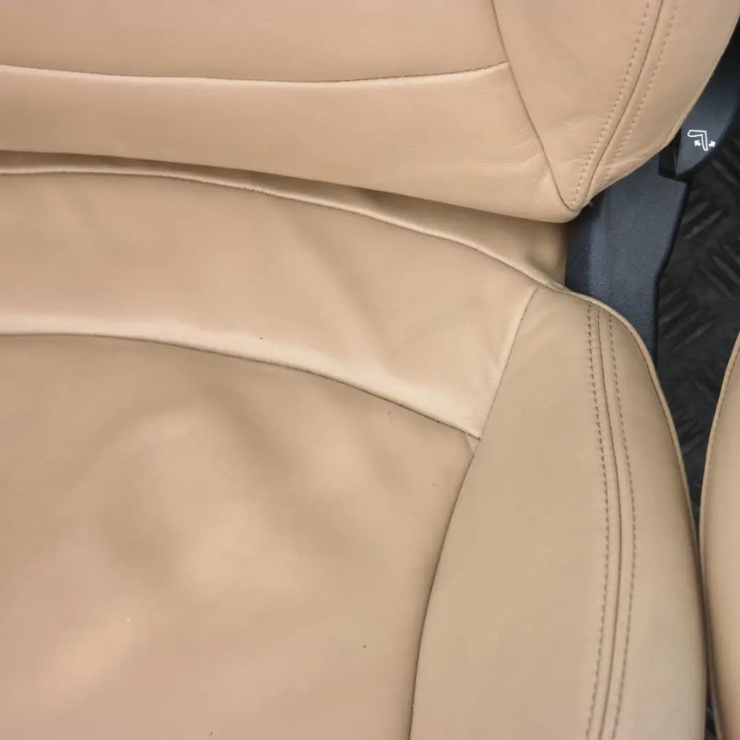 MINI Cooper R55 R56 R57 Sport Vorne Sportsitze Sitze Sport Beige Leder - SKU 7229569 - Teilenummer 2753494