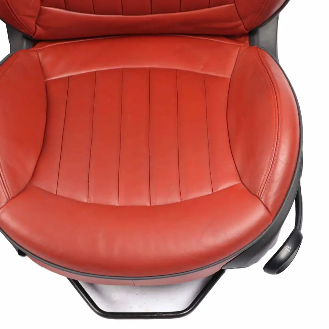  Leather Seats Mini R56 Heated Sport Lounge Redwood Red Interior Front Rear Seat - SKU 7229613-1 - Part number 7229613