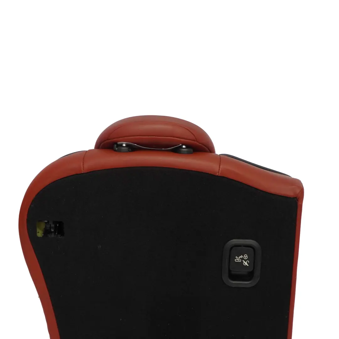 Left N/S Seat Backrest Leather Redwood Red to Mini Cooper R55 R56 Rear with Part number 7229629 Mini Cooper R55 R56 Rear Left N/S Seat Backrest Leather Redwood Red - SKU 7229629 - Part number 7229629