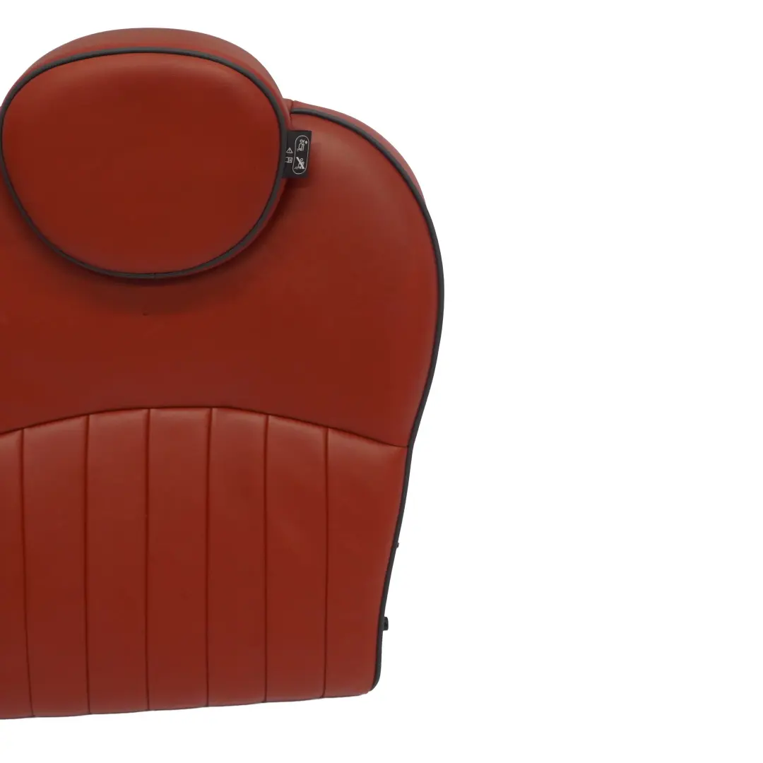 Schienale Sedile Posteriore Sinistra Pelle Redwood Rosso per Mini Cooper R56 con numero di parte 7229629 Mini Cooper R56 Schienale Sedile Posteriore Sinistra Pelle Redwood Rosso - SKU 7229629 - Numero di parte 7229629