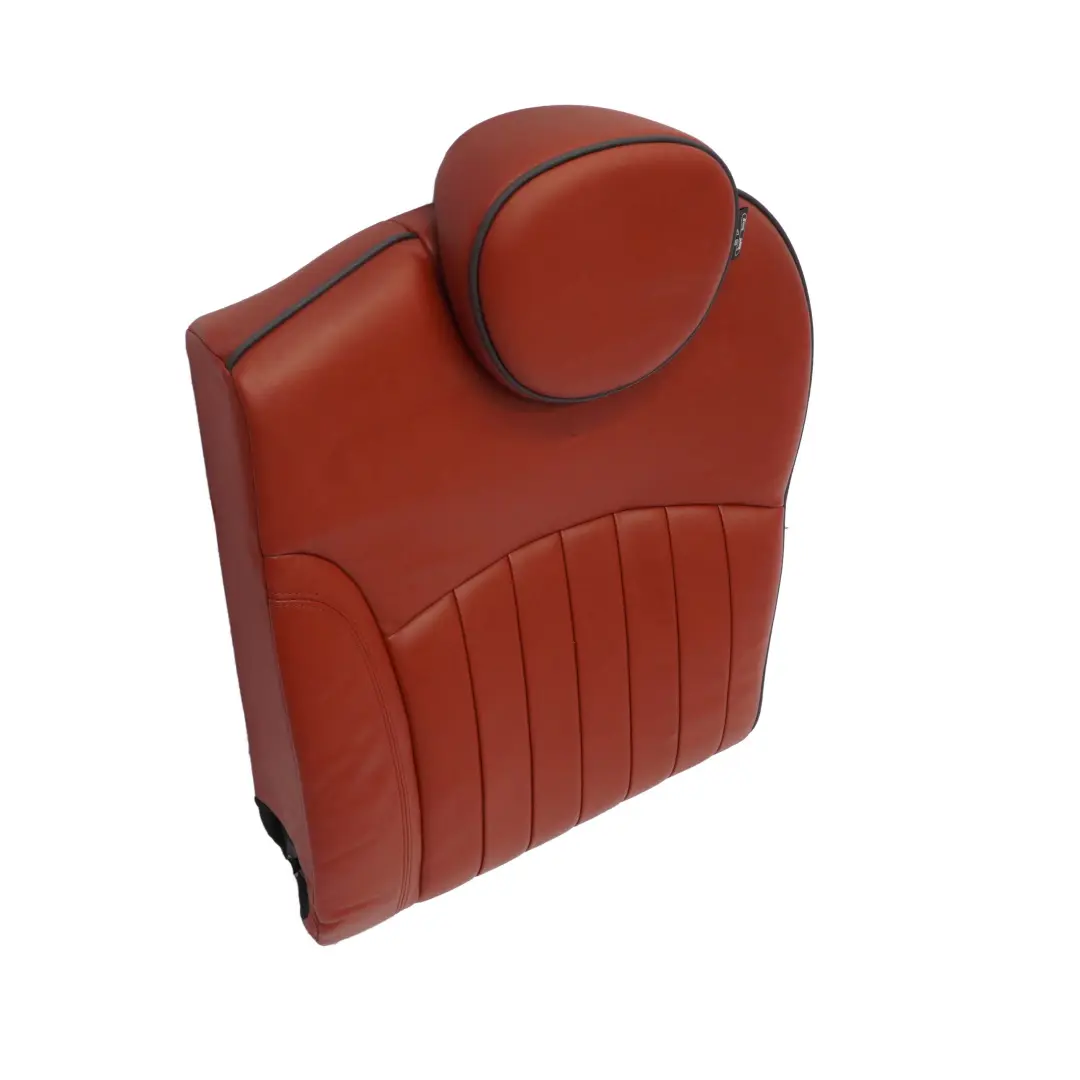 Respaldo Asiento Trasero Izquierdo Cuero Rojo Secuoya para Mini Cooper R55 R56 con número de pieza 7229629 Mini Cooper R55 R56 Respaldo Asiento Trasero Izquierdo Cuero Rojo Secuoya - SKU 7229629 - Número de pieza 7229629