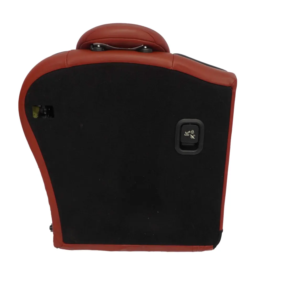 Left N/S Seat Backrest Leather Redwood Red to Mini Cooper R55 R56 Rear with Part number 7229629 Mini Cooper R55 R56 Rear Left N/S Seat Backrest Leather Redwood Red - SKU 7229629 - Part number 7229629