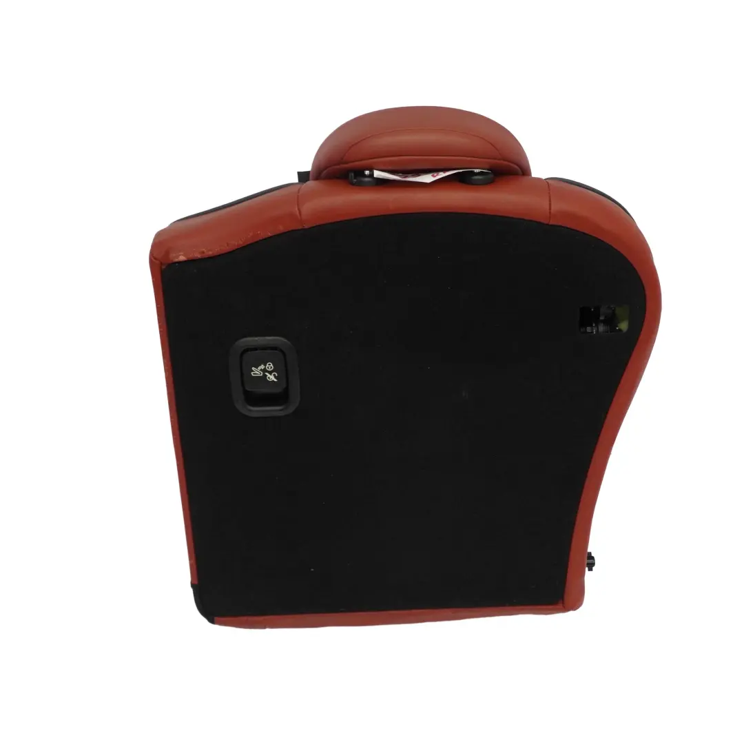 Mini Cooper R55 R56 Rear Right O/S Seat Backrest Leather Redwood Red - SKU 7229630 - Part number 7229630