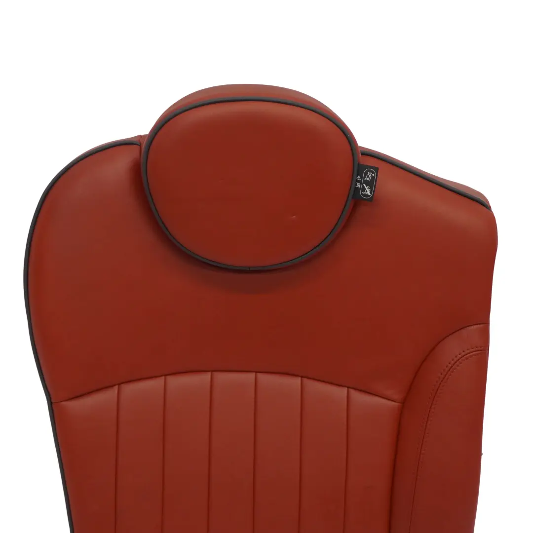 Mini R55 R56 Trasero Derecho Respaldo del asiento De cuero De color rojo secoya - SKU 7229630 - Número de pieza 7229630