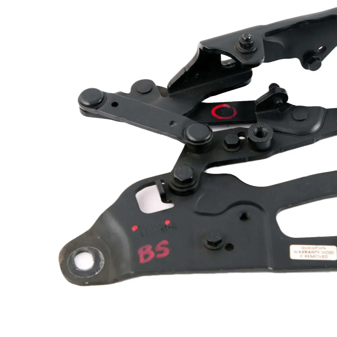 Hood Bonnet Hinge Front Left N/S Black Sapphire 475 7046323 to BMW F07 GT Engine with Part number 7229635 BMW F07 GT Engine Hood Bonnet Hinge Front Left N/S Black Sapphire 475 7046323 - SKU 7229635-BS - Part number 7229635