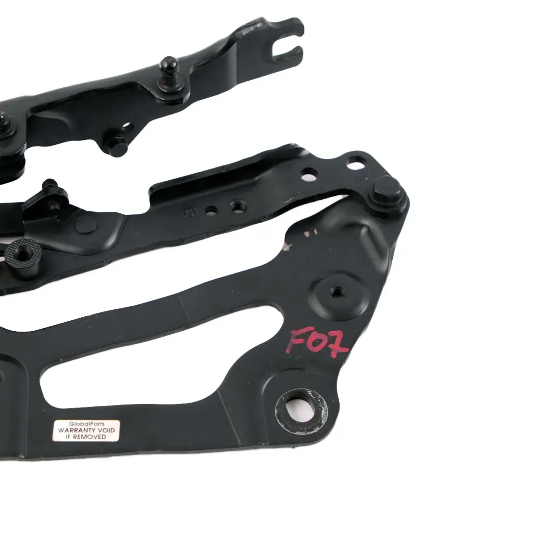 Hood Bonnet Hinge Front Left N/S Black Sapphire 475 7046323 to BMW F07 GT Engine with Part number 7229635 BMW F07 GT Engine Hood Bonnet Hinge Front Left N/S Black Sapphire 475 7046323 - SKU 7229635-BS - Part number 7229635