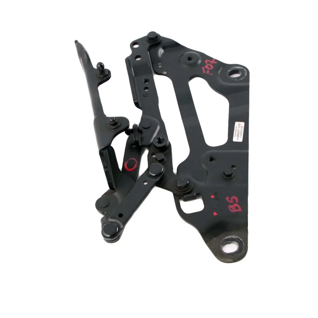 Hood Bonnet Hinge Front Left N/S Black Sapphire 475 7046323 to BMW F07 GT Engine with Part number 7229635 BMW F07 GT Engine Hood Bonnet Hinge Front Left N/S Black Sapphire 475 7046323 - SKU 7229635-BS - Part number 7229635