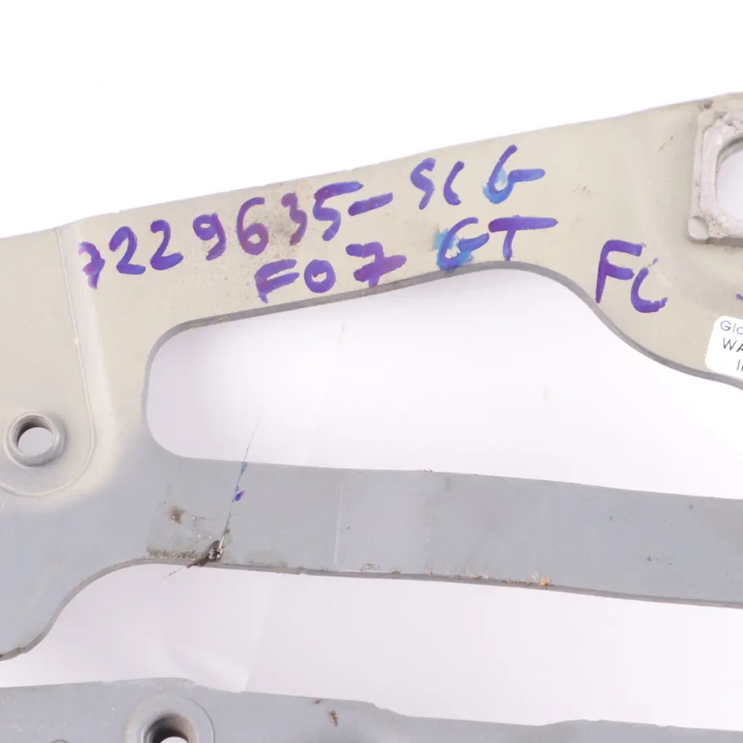 Hood Bonnet Hinge Front Left N/S Space Grey - A52 7046323 to BMW F07 GT Engine with Part number 7229635 BMW F07 GT Engine Hood Bonnet Hinge Front Left N/S Space Grey - A52 7046323 - SKU 7229635-SCG - Part number 7229635