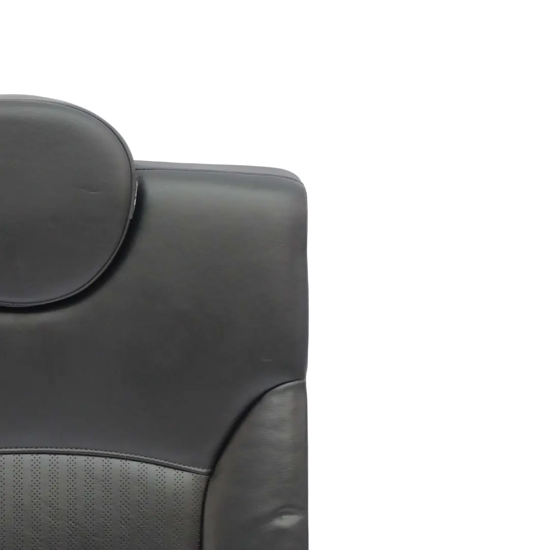 Rücksitz Lehne Bezug Leder Hinten Rechts Carbon Schwarz für Mini Cooper R57 Cabrio mit Teilenummer 7229804 Mini Cooper R57 Cabrio Rücksitz Lehne Bezug Leder Hinten Rechts Carbon Schwarz - SKU 7229804 - Teilenummer 7229804