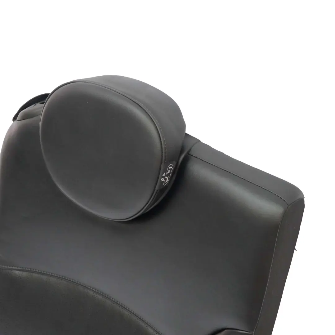  Asiento Respaldo Mini R57 Cabrio Trasero Derecho Asiento Respaldo Cuero Negro - SKU 7229804 - Número de pieza 7229804