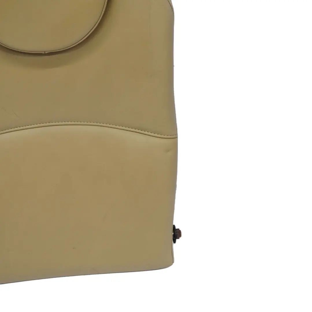 Left N/S Tuscan Beige Leather Backrest Seat to Mini Cooper One R57 Cabrio Rear with Part number 7229807 Mini Cooper One R57 Cabrio Rear Left N/S Tuscan Beige Leather Backrest Seat - SKU 7229807 - Part number 7229807