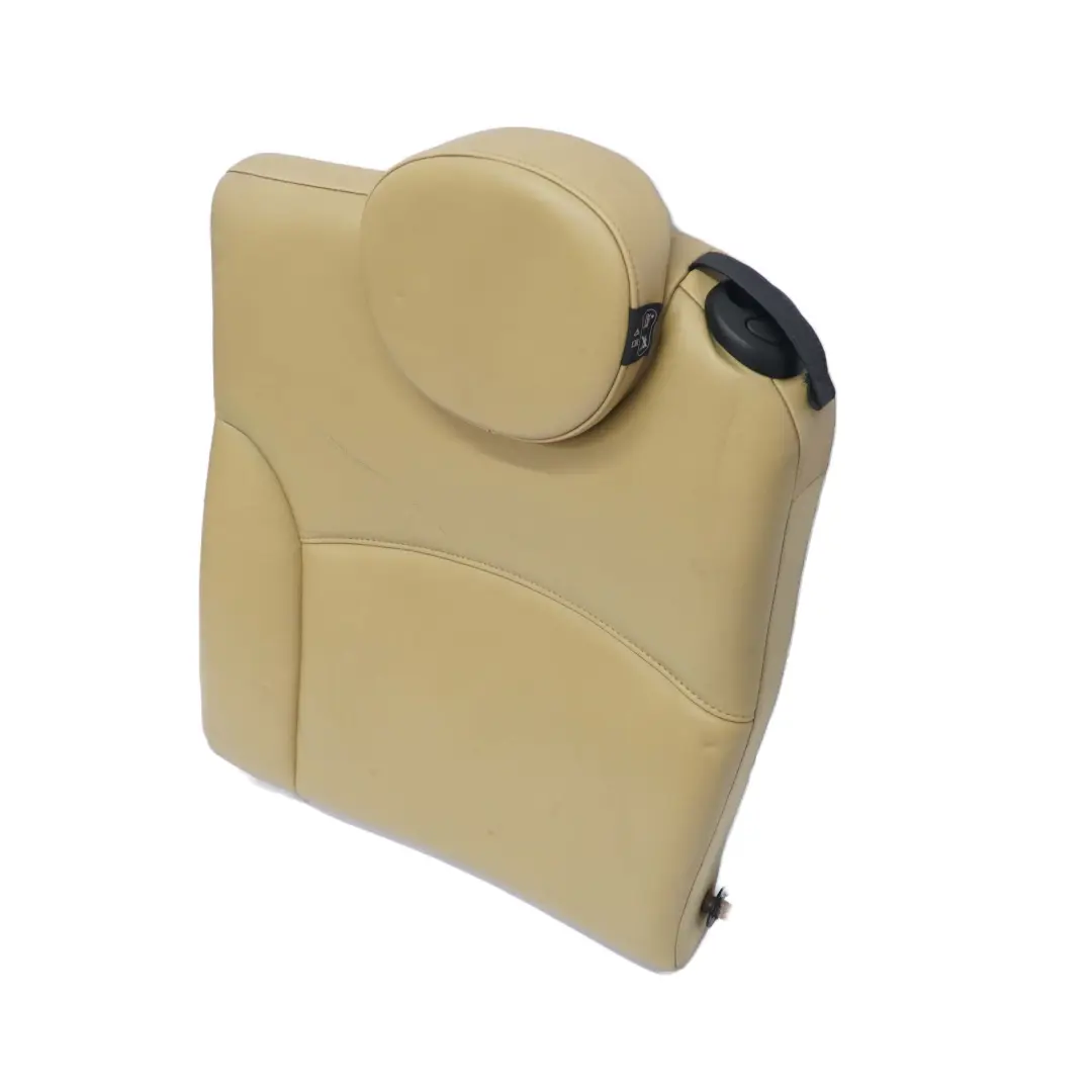 Mini Cooper One R57 Cabrio Riferimento Resto Pelle Posteriore SX Tuscan Beige - SKU 7229807 - Numero di parte 7229807