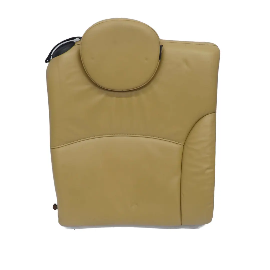 Right O/S Tuscan Beige Leather Backrest Seat to Mini Cooper One R57 Cabrio Rear with Part number 7229808 Mini Cooper One R57 Cabrio Rear Right O/S Tuscan Beige Leather Backrest Seat - SKU 7229808 - Part number 7229808