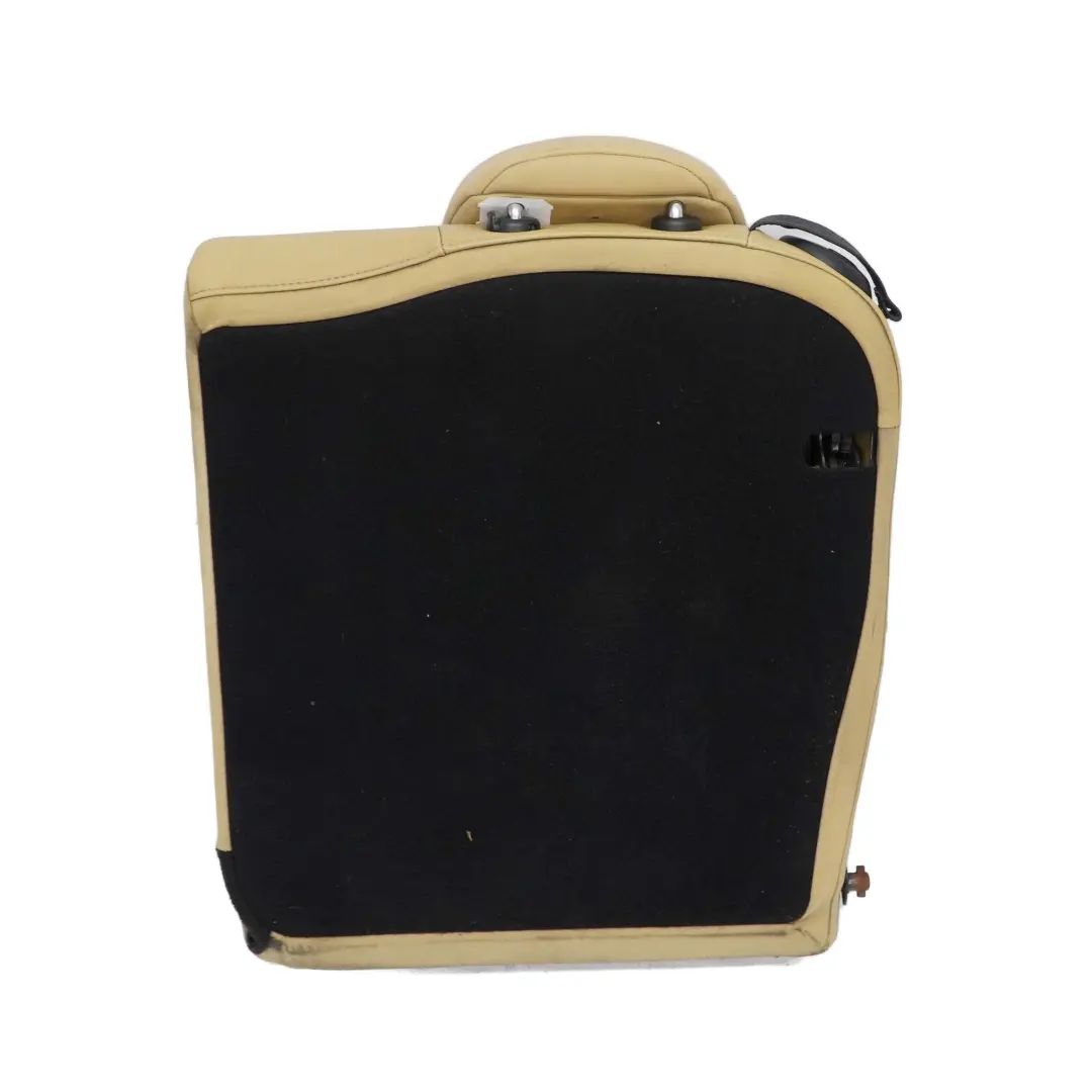 Mini Cooper One R57 Cabrio Rear Right O/S Tuscan Beige Leather Backrest Seat - SKU 7229808 - Part number 7229808
