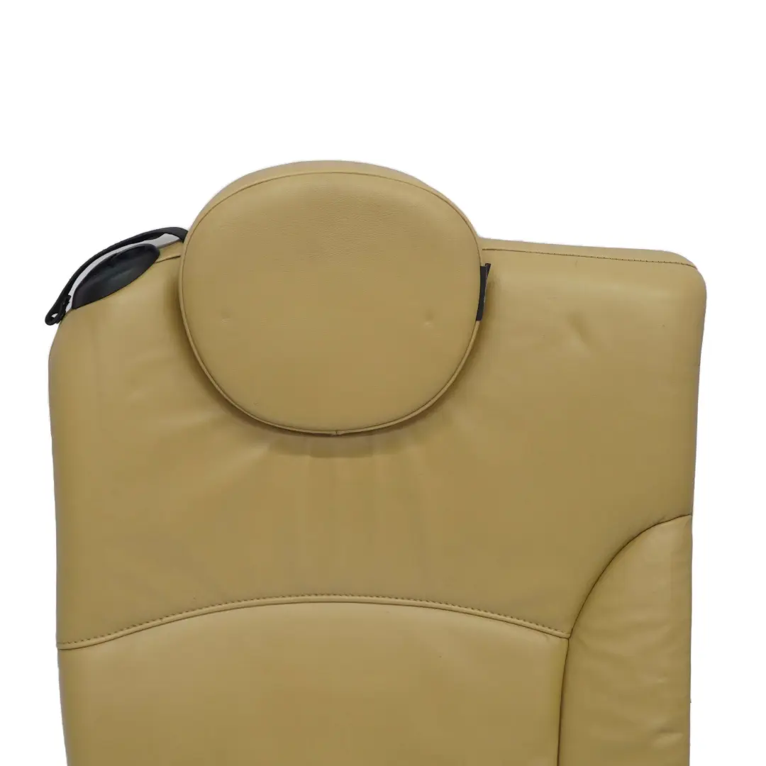 Bezug Lehne Leder Hinten Rechts Tuscan Beige für Mini Cooper R57 Cabrio mit Teilenummer 7229808 Mini Cooper R57 Cabrio Bezug Lehne Leder Hinten Rechts Tuscan Beige - SKU 7229808 - Teilenummer 7229808