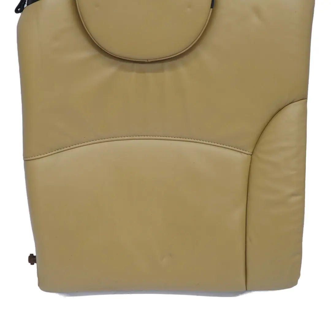 Mini Cooper One R57 Cabrio Rear Right O/S Tuscan Beige Leather Backrest Seat - SKU 7229808 - Part number 7229808