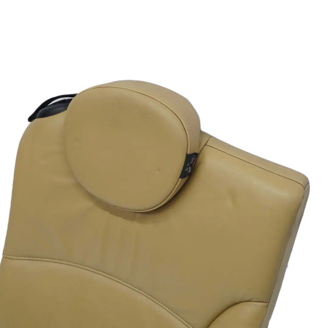 Mini Cooper One R57 Cabrio Rear Right O/S Tuscan Beige Leather Backrest Seat - SKU 7229808 - Part number 7229808
