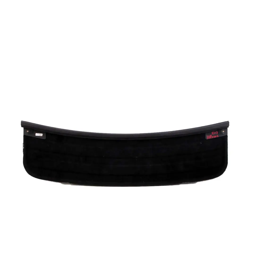 BMW 5 Series F07 GT Rear Window Parcel Shelf Loading Cover Schwarz Black - SKU 7229903 - Part number 7229903
