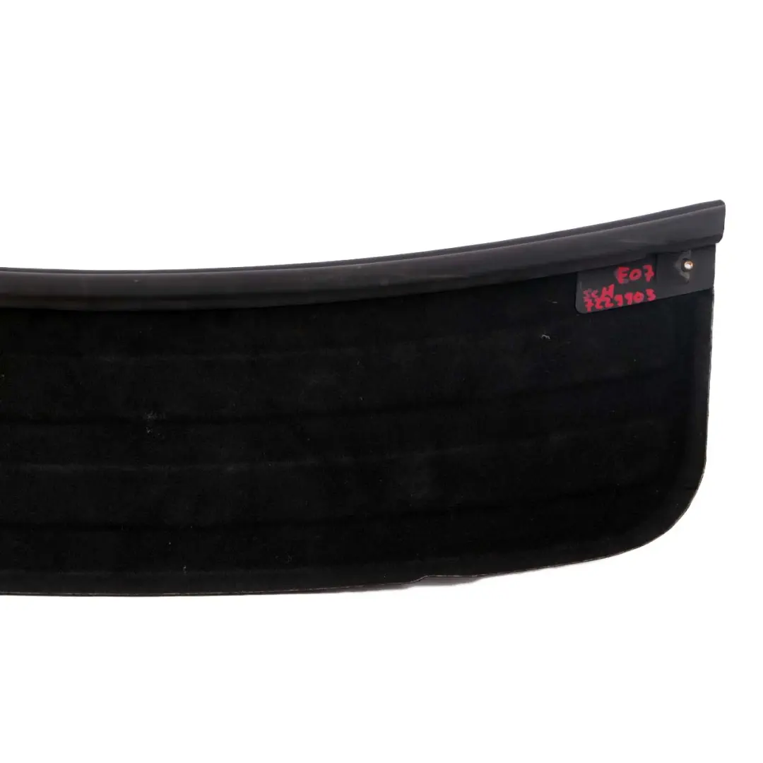 BMW 5 Series F07 GT Rear Window Parcel Shelf Loading Cover Schwarz Black - SKU 7229903 - Part number 7229903