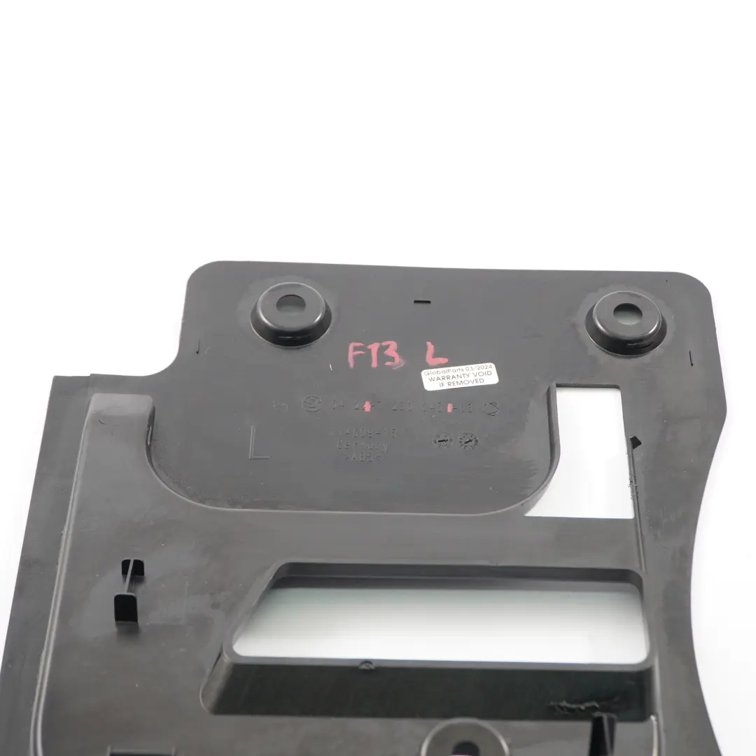 Condotto d'aria BMW F12 F13 Canale posteriore sinistro Trim cabina per con numero di parte 7230043 Condotto d'aria BMW F12 F13 Canale posteriore sinistro Trim cabina - SKU 7230043 - Numero di parte 7230043