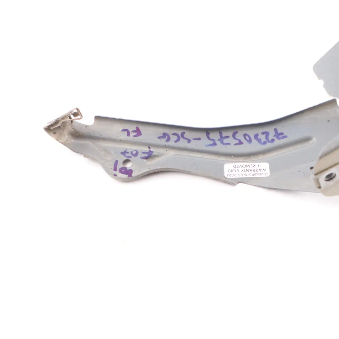 Fender Bracket BMW F07 Side Panel Mount Front Left N/S Space Grey Metallic - A52 to with Part number 7230575 Fender Bracket BMW F07 Side Panel Mount Front Left N/S Space Grey Metallic - A52 - SKU 7230575-SCG - Part number 7230575