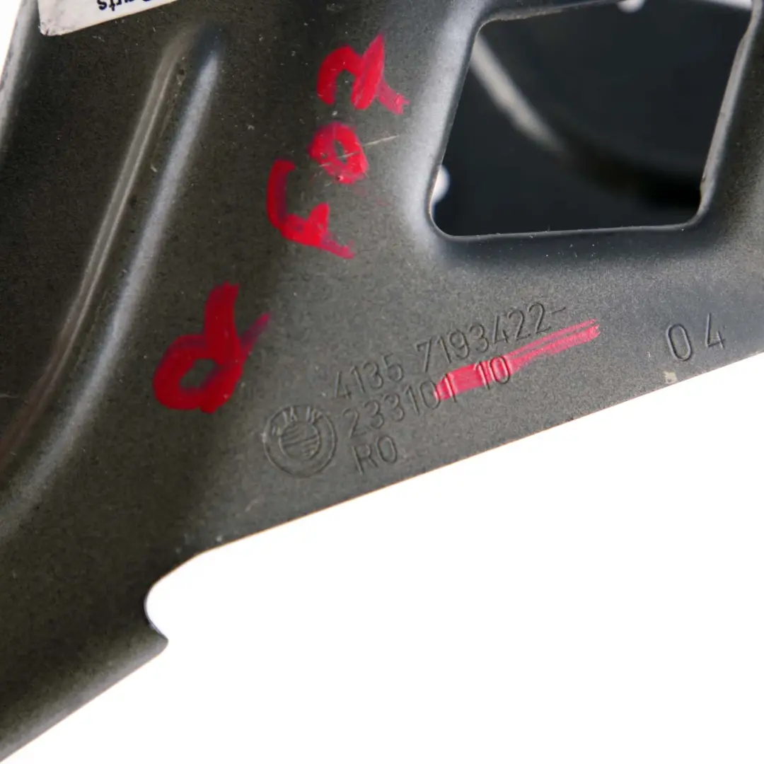 BMW F07 Side Panel Bracket Holder Front Right O/S Black Sapphire Metallic 475 - SKU 7230576-BS - Part number 7230576