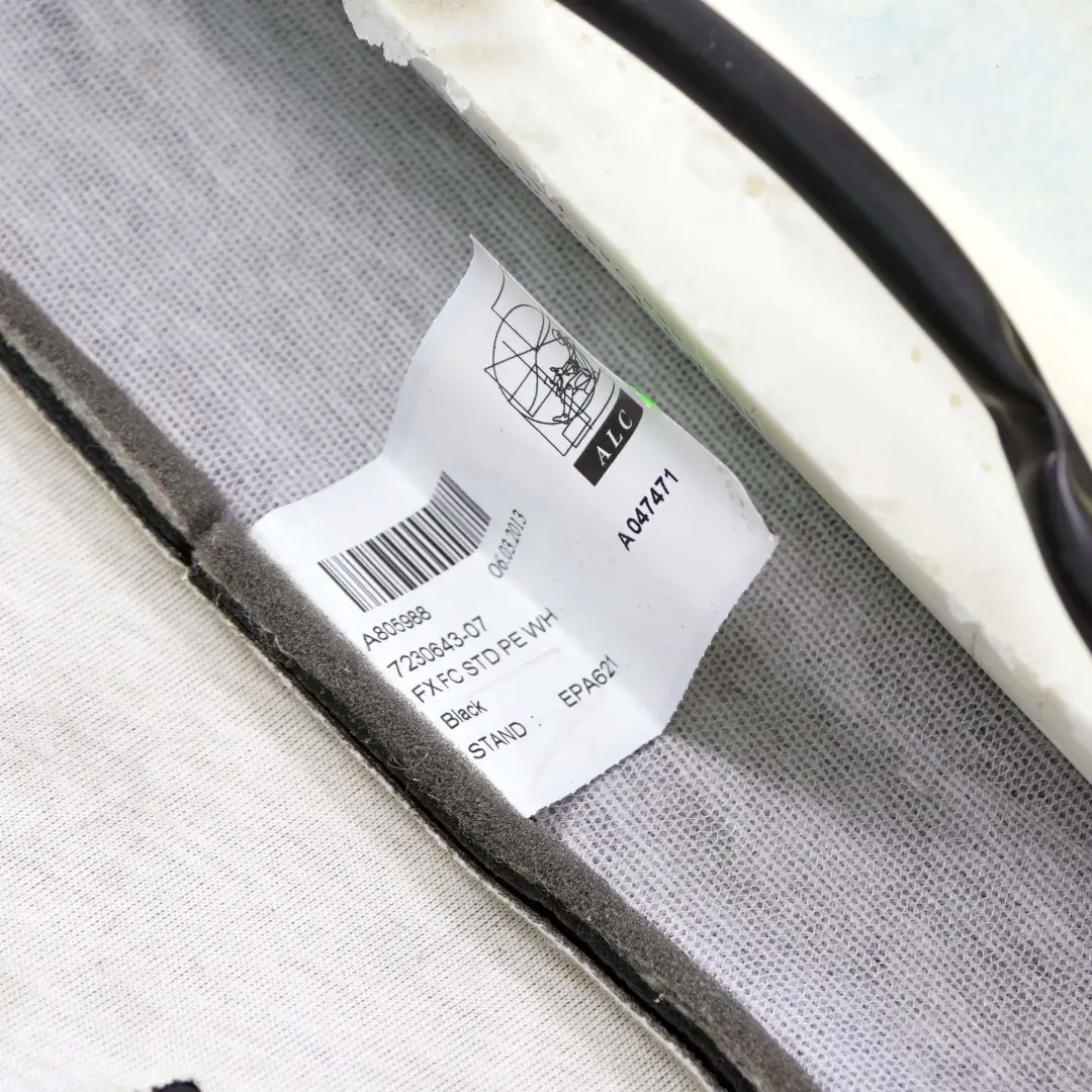 Sitzbezug BMW F07 F10 Sport Beheizt Vorne Links Rechts Schwarz Leder Dakota für mit Teilenummer 7230643 Sitzbezug BMW F07 F10 Sport Beheizt Vorne Links Rechts Schwarz Leder Dakota - SKU 7230643 - Teilenummer 7230643