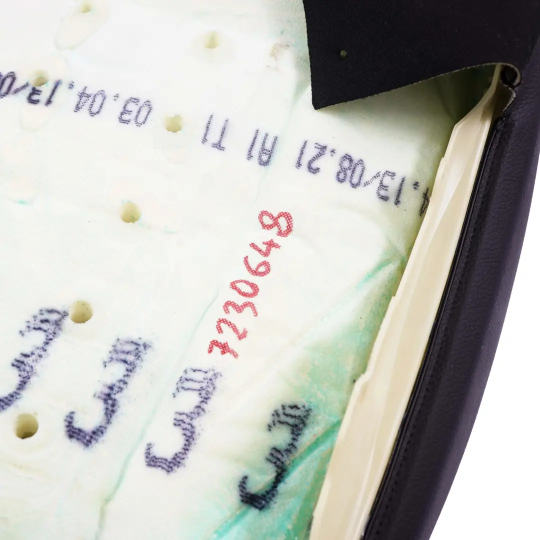 Backrest Cover BMW F07 F10 Heated Front Left Right N/O/S Black Leather to Seat with Part number 7230648 Seat Backrest Cover BMW F07 F10 Heated Front Left Right N/O/S Black Leather - SKU 7230648-1 - Part number 7230648