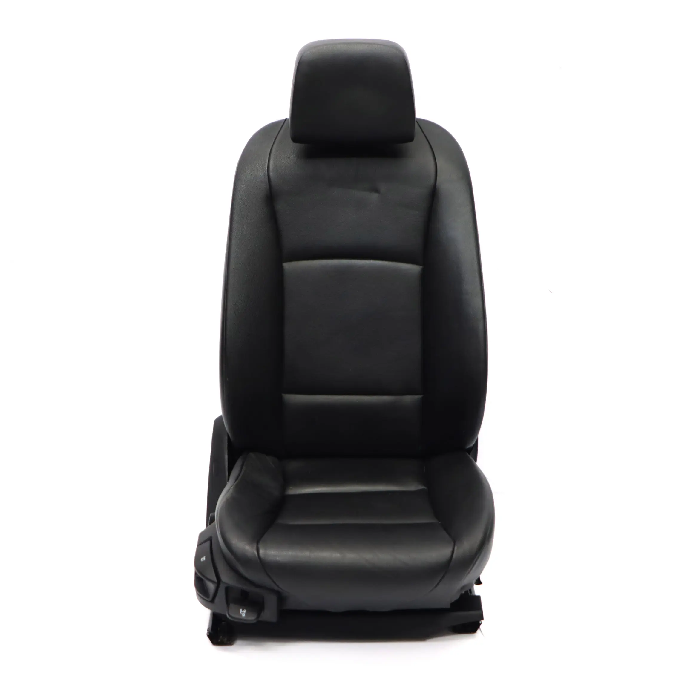 BMW F10 F11 LCI Asiento Delantero Derecho Calefactable Cuero Negro Dakota