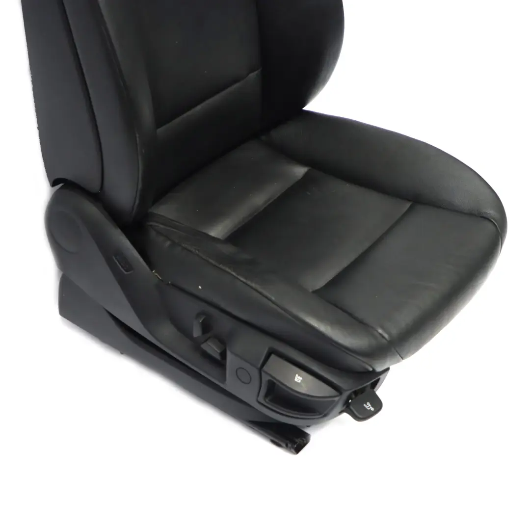 BMW F10 F11 LCI Heated Front Right O/S Seat Leather Dakota Black - SKU 7230648-4 - Part number 7230648