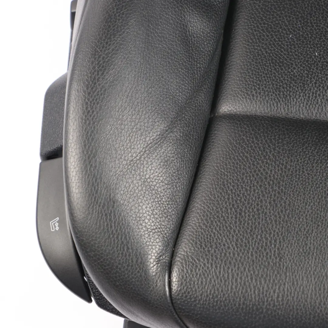BMW F10 F11 LCI Front Seat Right O/S Heated Interior Leather Dakota Black - SKU 7230648-5 - Part number 7230648