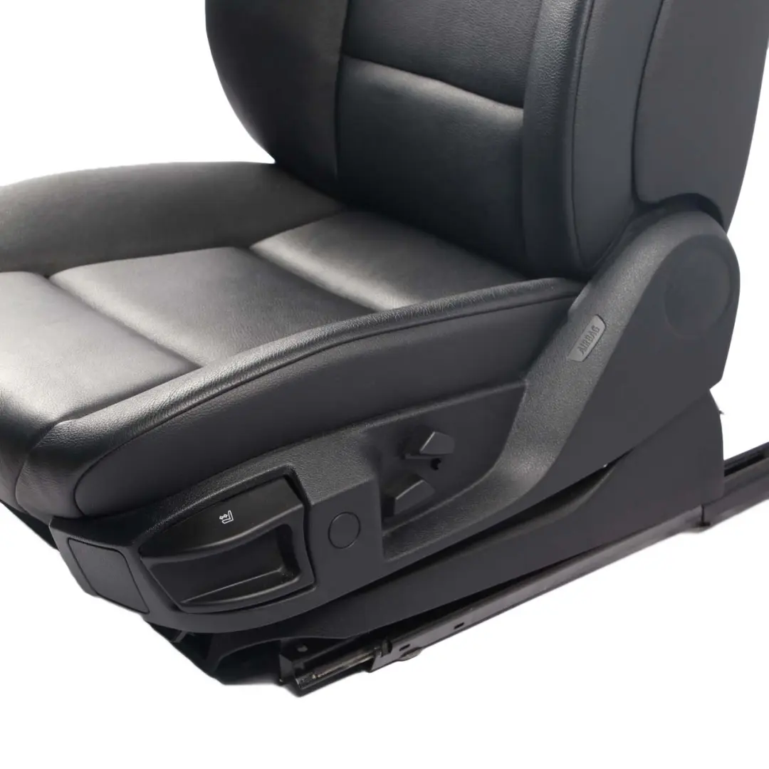 BMW 5 Series F10 F11 LCI Heated Front Left N/S Seat Leather Dakota Black - SKU 7230648 - Part number 7230648