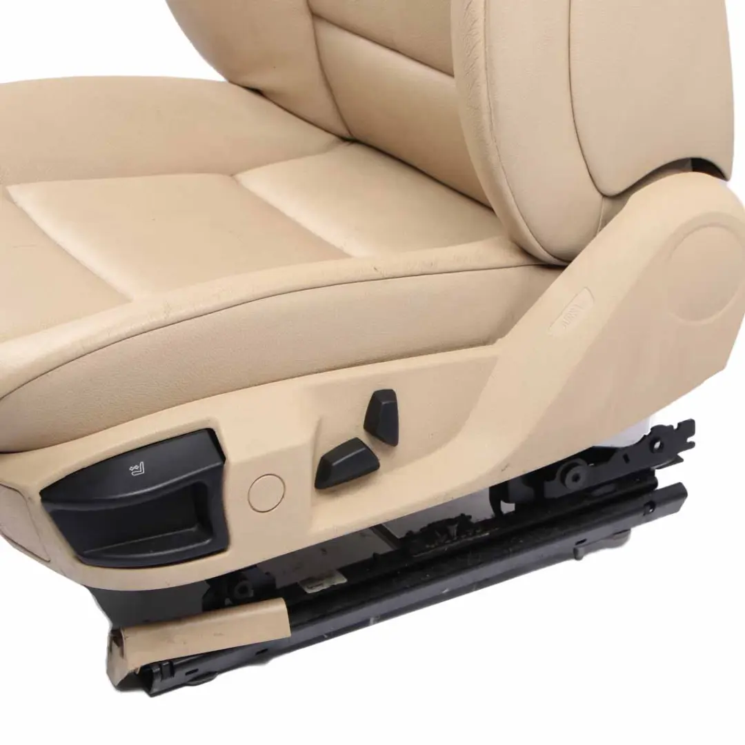 Front Seat BMW F10 F11 Left N/S Leather Dakota Veneto Beige Interior to with Part number 7230649 Front Seat BMW F10 F11 Left N/S Leather Dakota Veneto Beige Interior - SKU 7230649-1 - Part number 7230649