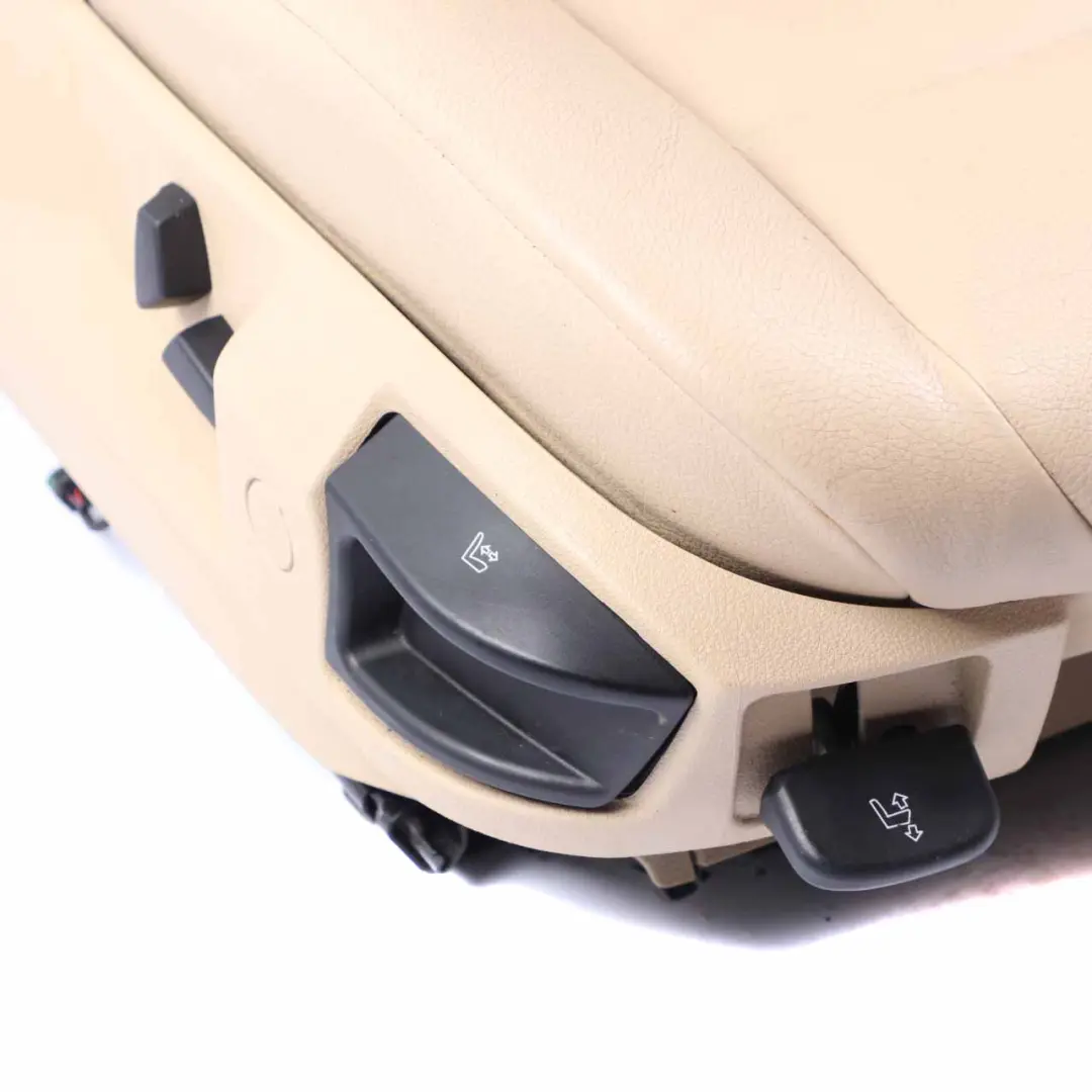 Front Seat BMW F10 F11 Right O/S Heated Leather Dakota Veneto Beige Interior to with Part number 7230649 Front Seat BMW F10 F11 Right O/S Heated Leather Dakota Veneto Beige Interior - SKU 7230649-2 - Part number 7230649