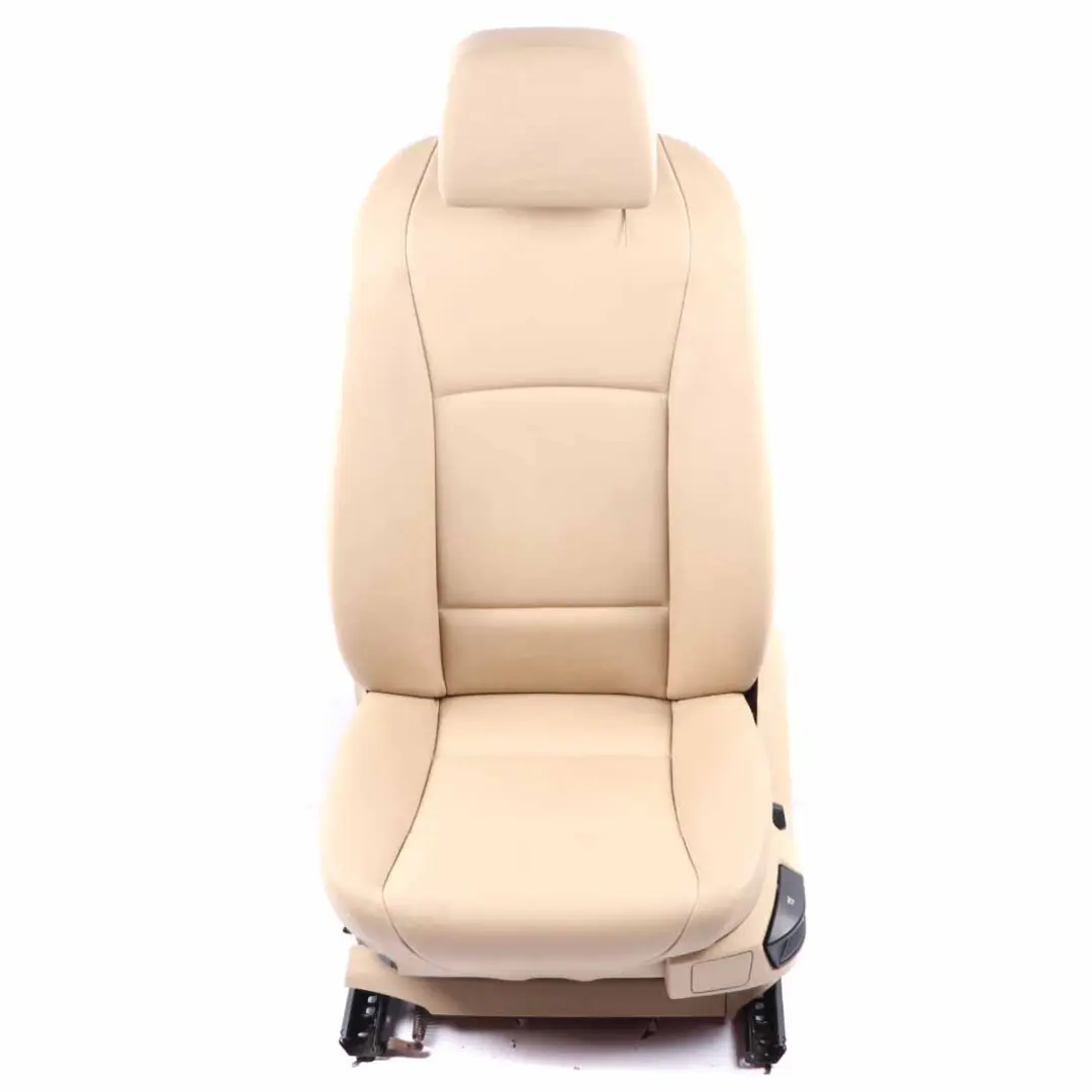 Front Seat BMW F10 F11 Left N/S Heated Leather Dakota Veneto Beige Interior to with Part number 7230649 Front Seat BMW F10 F11 Left N/S Heated Leather Dakota Veneto Beige Interior - SKU 7230649-3 - Part number 7230649