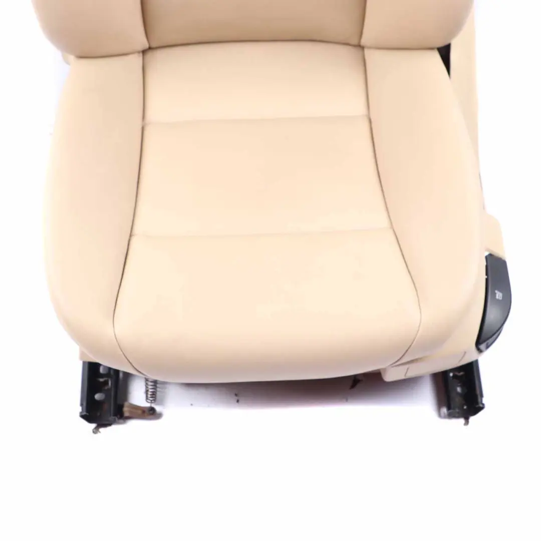 Front Seat BMW F10 F11 Left N/S Heated Leather Dakota Veneto Beige Interior to with Part number 7230649 Front Seat BMW F10 F11 Left N/S Heated Leather Dakota Veneto Beige Interior - SKU 7230649-3 - Part number 7230649