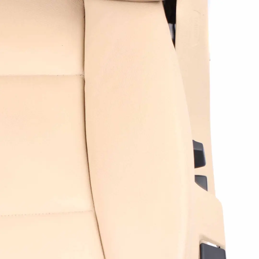 Front Seat BMW F10 F11 Left N/S Heated Leather Dakota Veneto Beige Interior to with Part number 7230649 Front Seat BMW F10 F11 Left N/S Heated Leather Dakota Veneto Beige Interior - SKU 7230649-3 - Part number 7230649