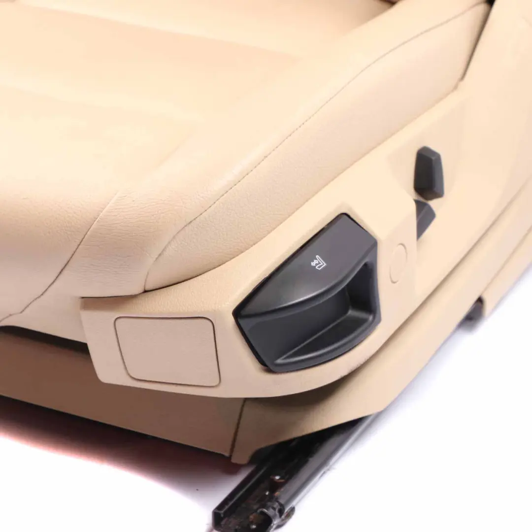  Front Seat BMW F10 F11 Left N/S Heated Leather Dakota Veneto Beige Interior - SKU 7230649-3 - Part number 7230649