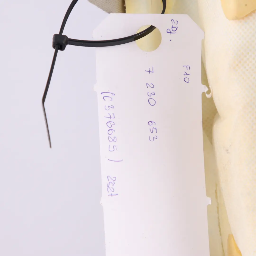 Coprisedili Anteriore Sinistra Destra Rivestimento Base Sedili Pelle per BMW F07 F10 con numero di parte 7230653 BMW F07 F10 Coprisedili Anteriore Sinistra Destra Rivestimento Base Sedili Pelle - SKU 7230653 - Numero di parte 7230653