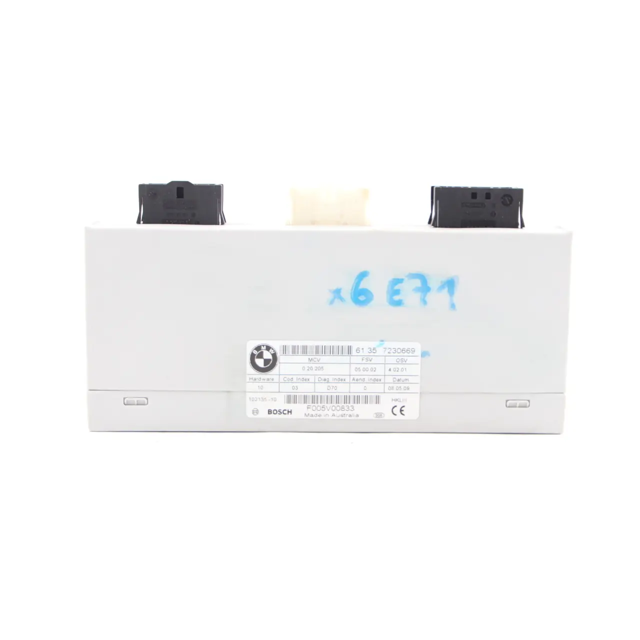 Trunk Lid Module BMW X5 E70 X6 E71 Control Unit Rear Tailgate Lift 7230669