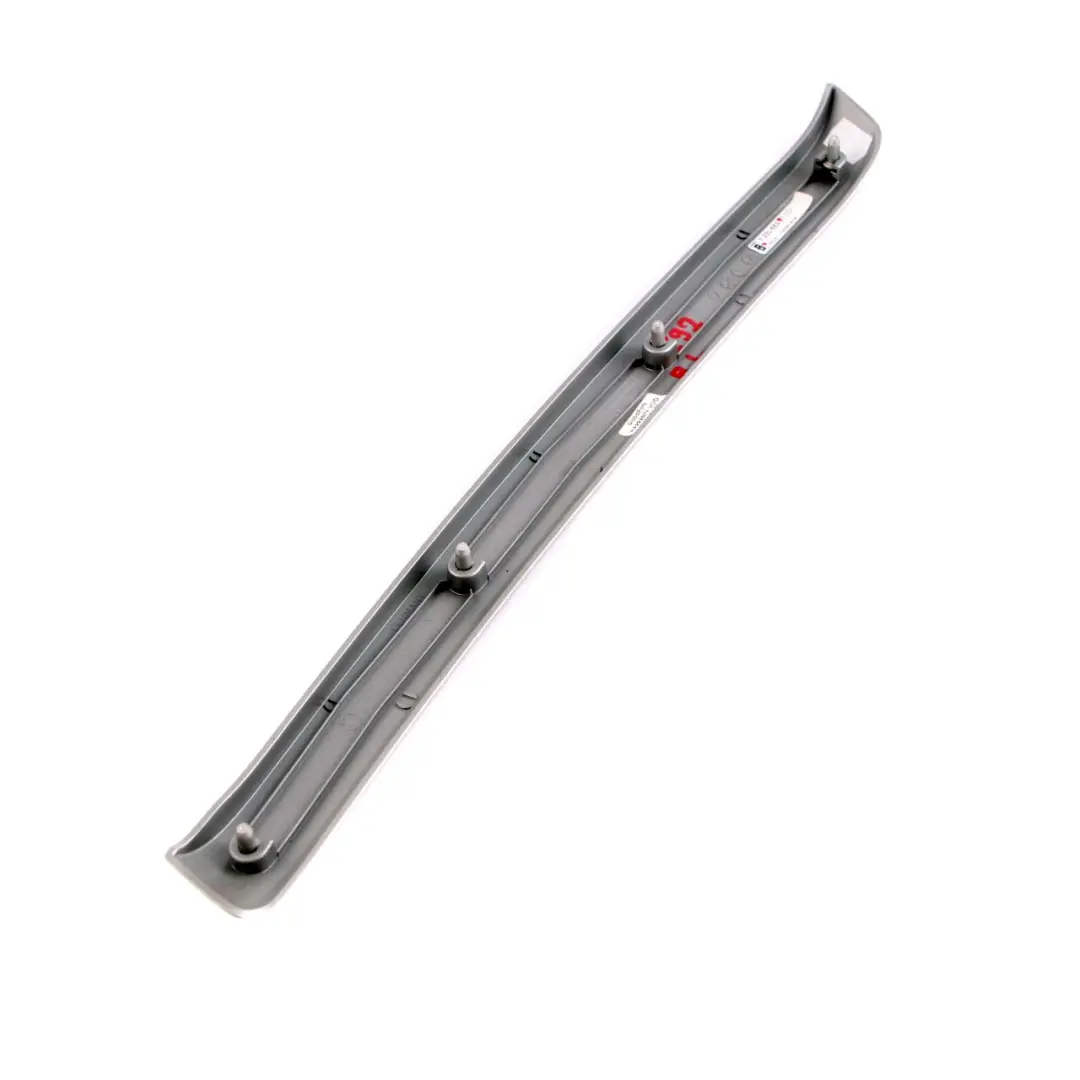 Decor Strip Trim Cover Panel Rear Left N/S Satinsilber to BMW E92 E93 LCI with Part number 7230683 BMW E92 E93 LCI Decor Strip Trim Cover Panel Rear Left N/S Satinsilber - SKU 7230683 - Part number 7230683