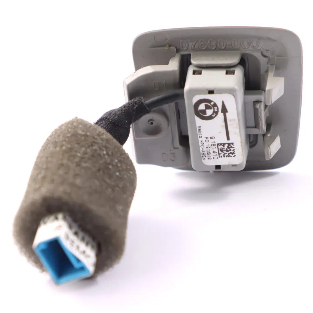 BMW F20 F21 F30 F31 Micrófono manos libres para teléfono Everestgrau 9181410 - SKU 7230894 - Número de pieza 7230894