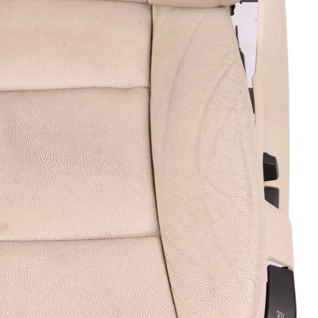  Front Seat BMW F07 Left N/S Heated Electric Leather Dakota White - SKU 7231155-1 - Part number 7231155